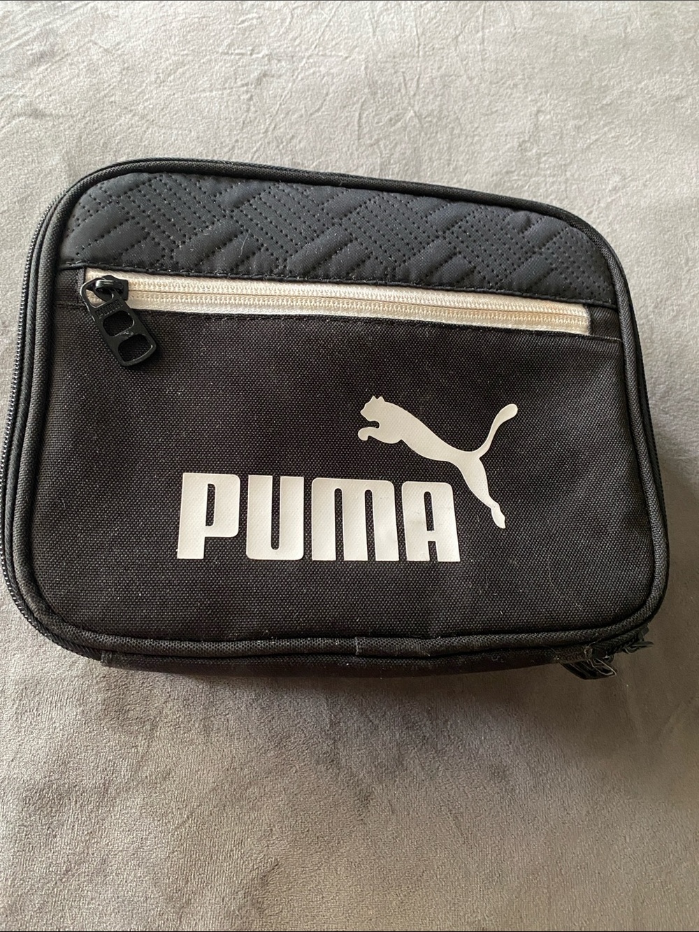 Puma Black and White lunch box with Logo